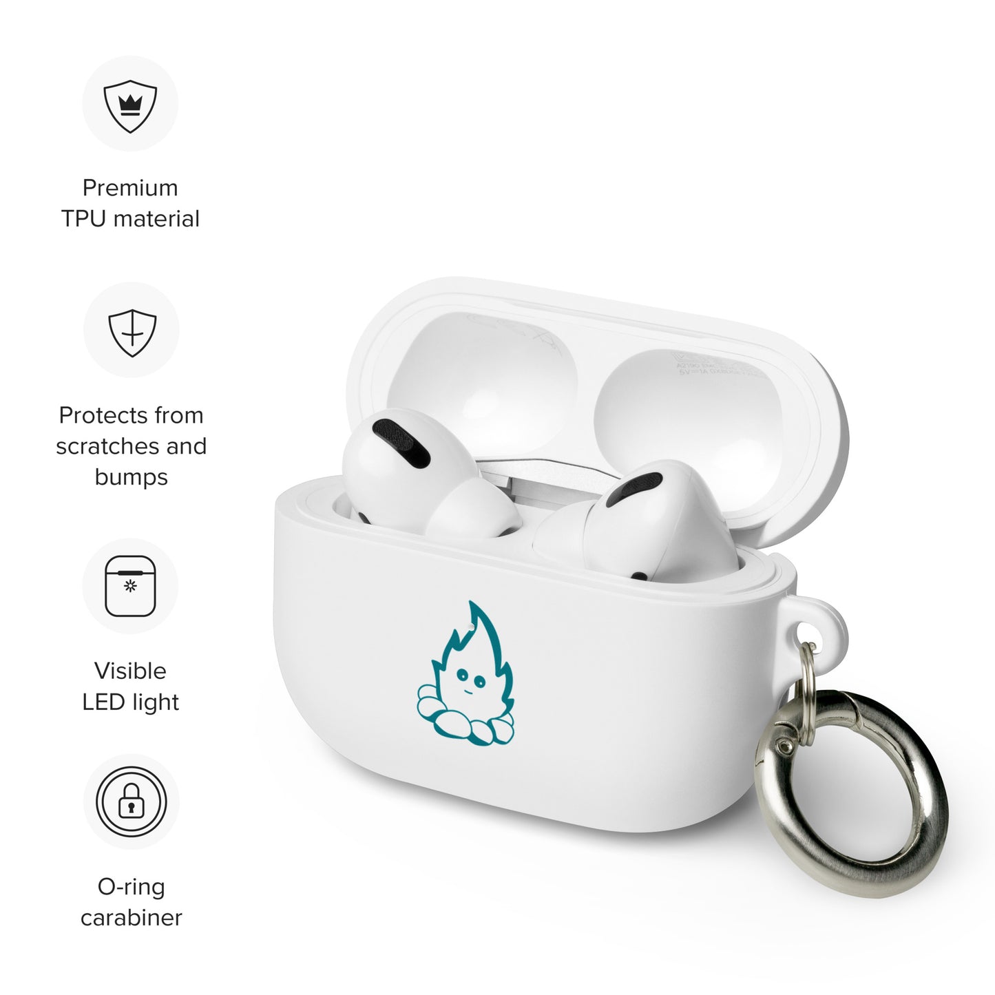 Fire Dude AirPods Case