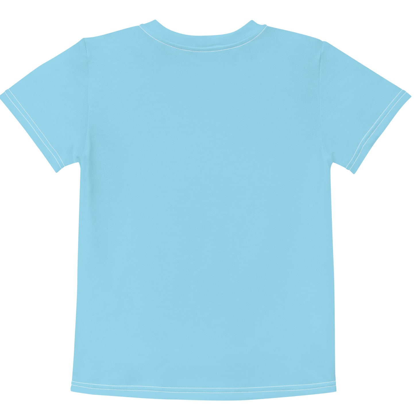 "Lili's Dogs" Kids Crew Neck T-shirt Blue