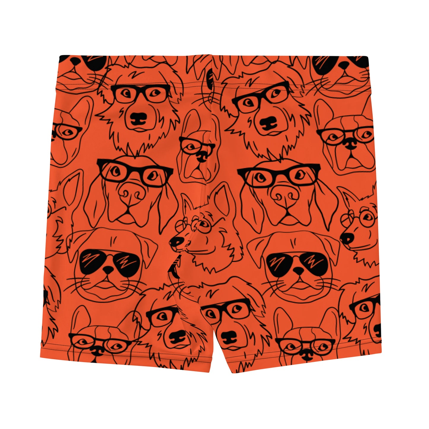 Lili's Dogs Orange Shorts