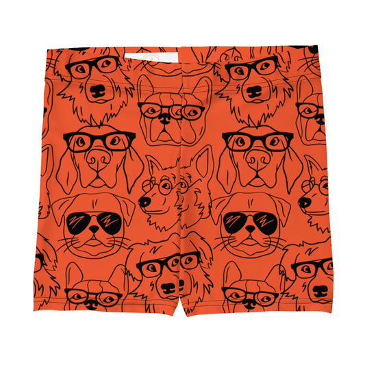 Lili's Dogs Orange Shorts