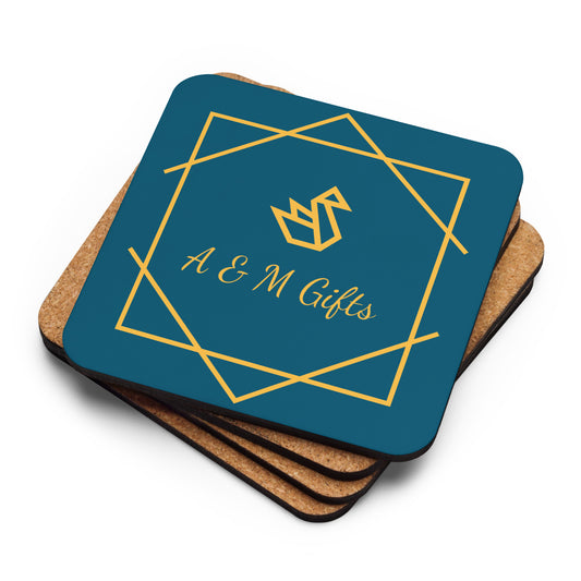 Cork-back Logo Coaster
