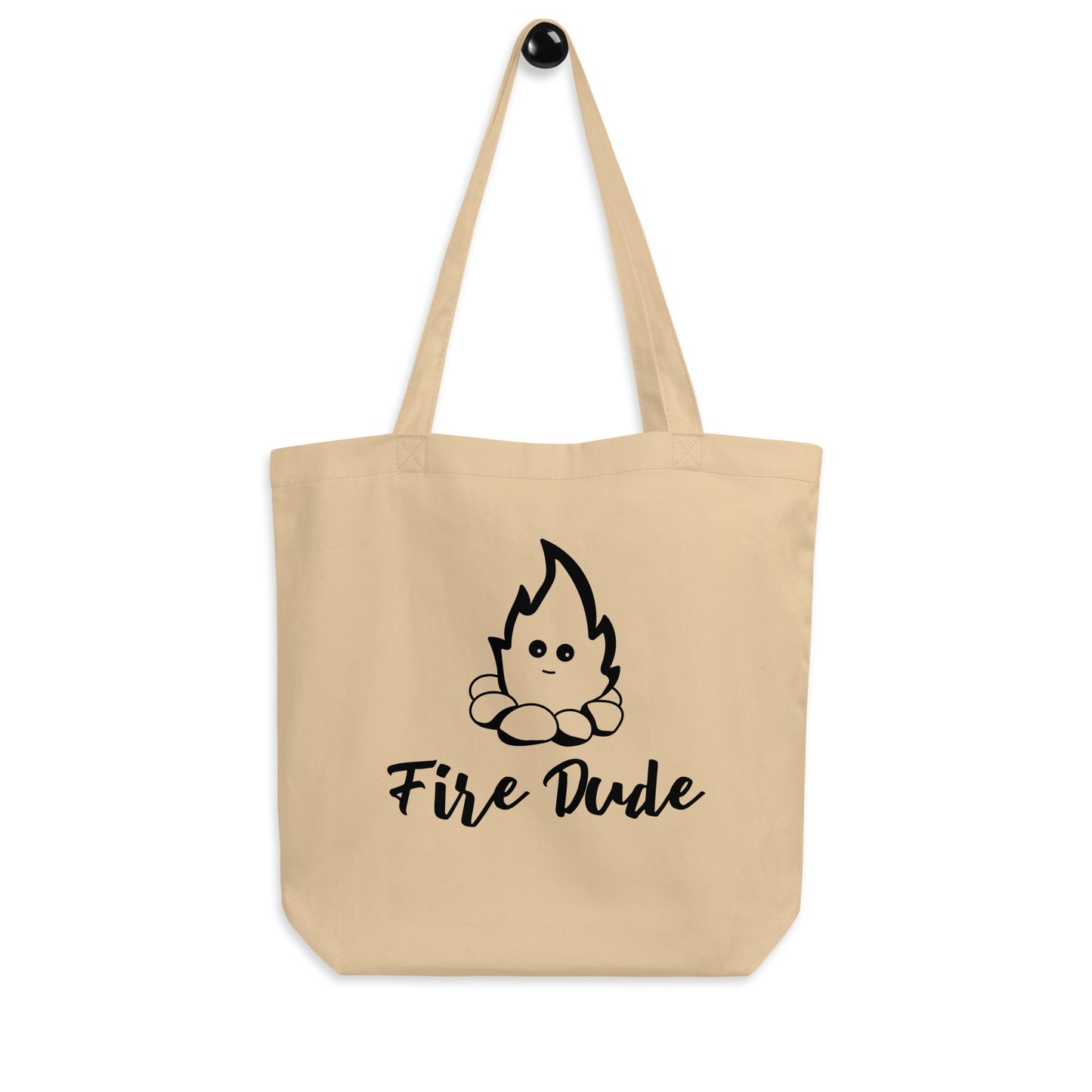 Fire Dude Tan Eco Tote Bag