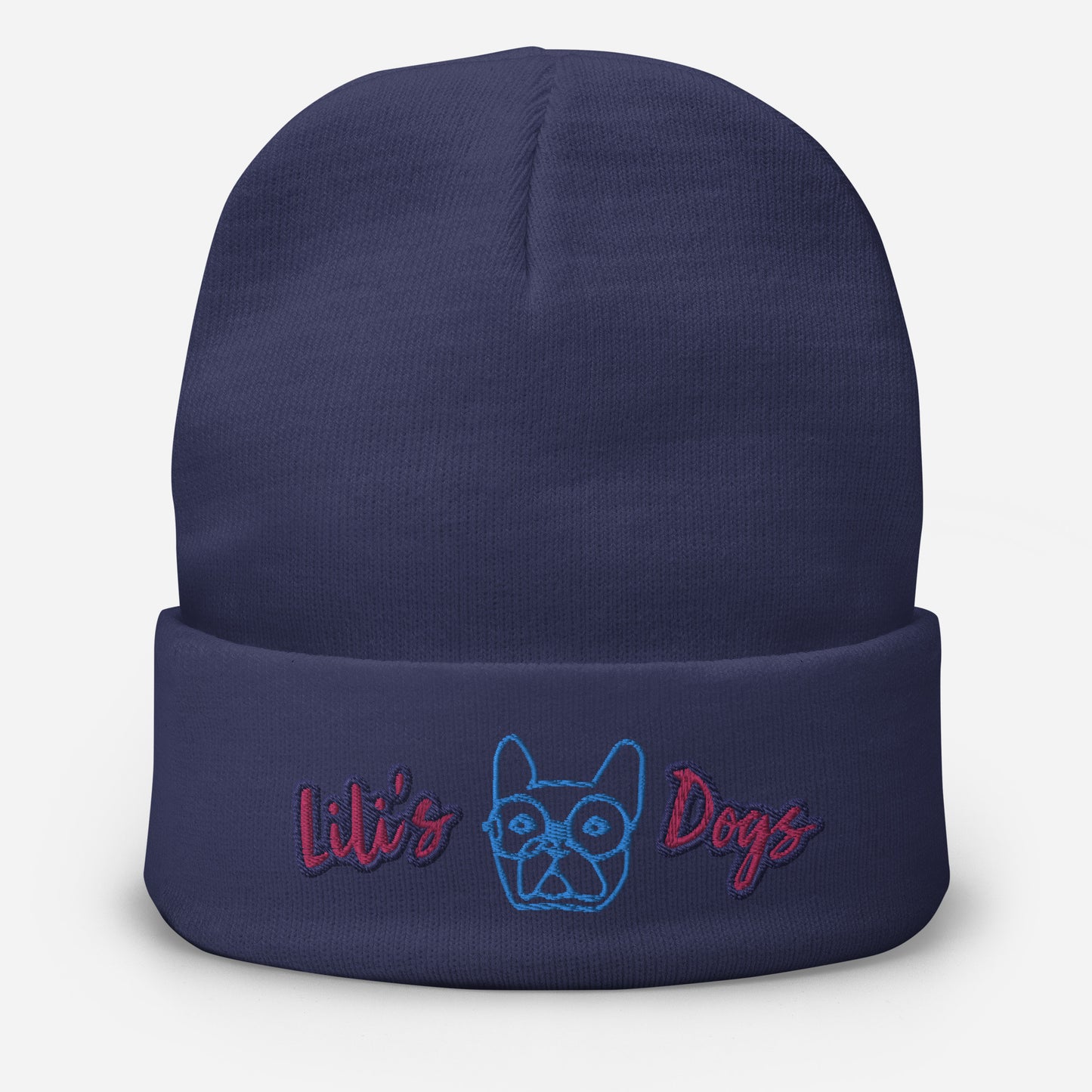 Lili's Dogs Embroidered Beanie