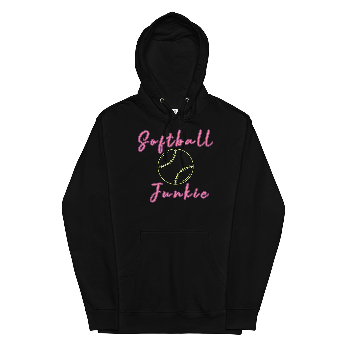 Softball Junkie Unisex midweight hoodie