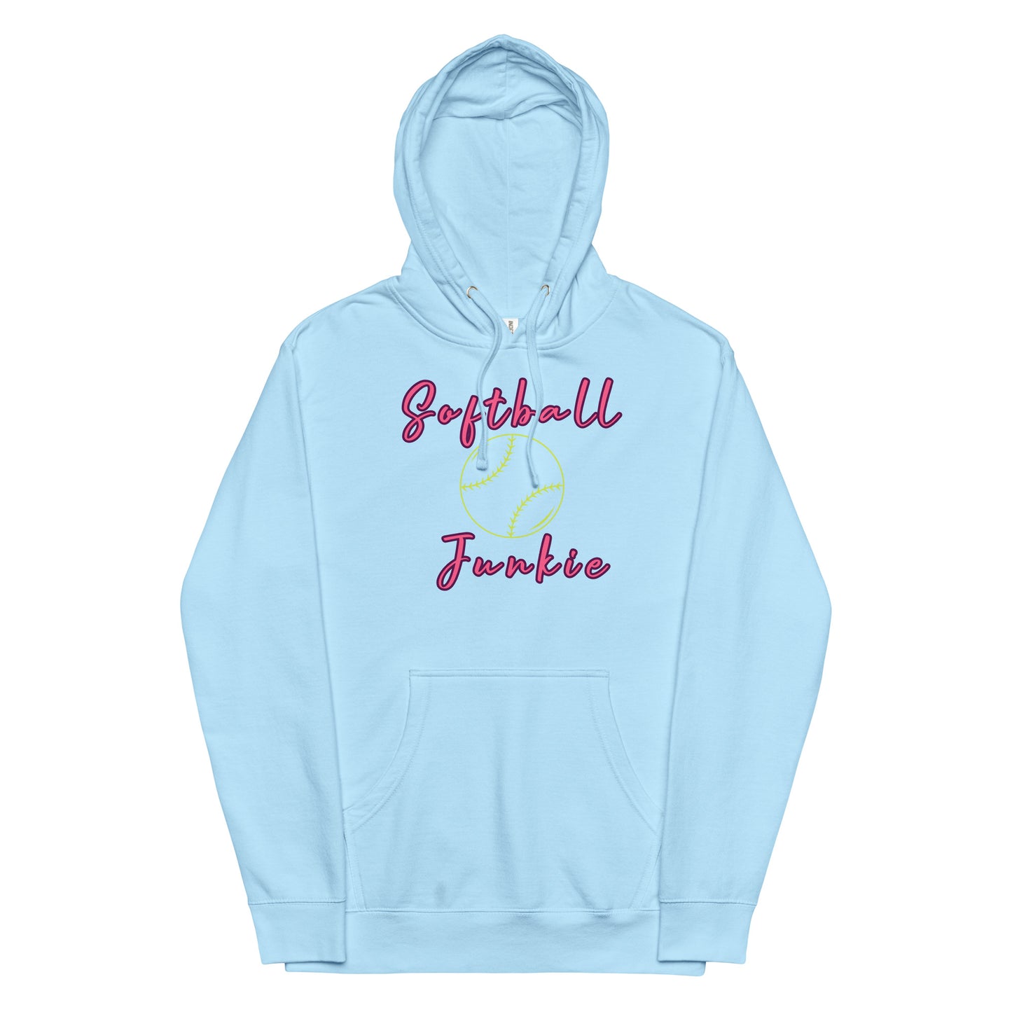 Softball Junkie Unisex midweight hoodie