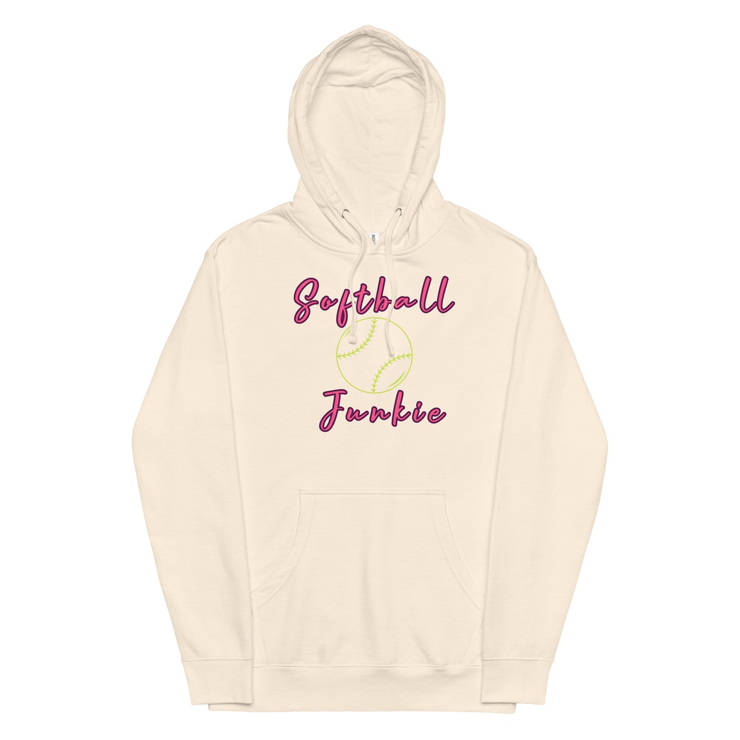 Softball Junkie Unisex midweight hoodie