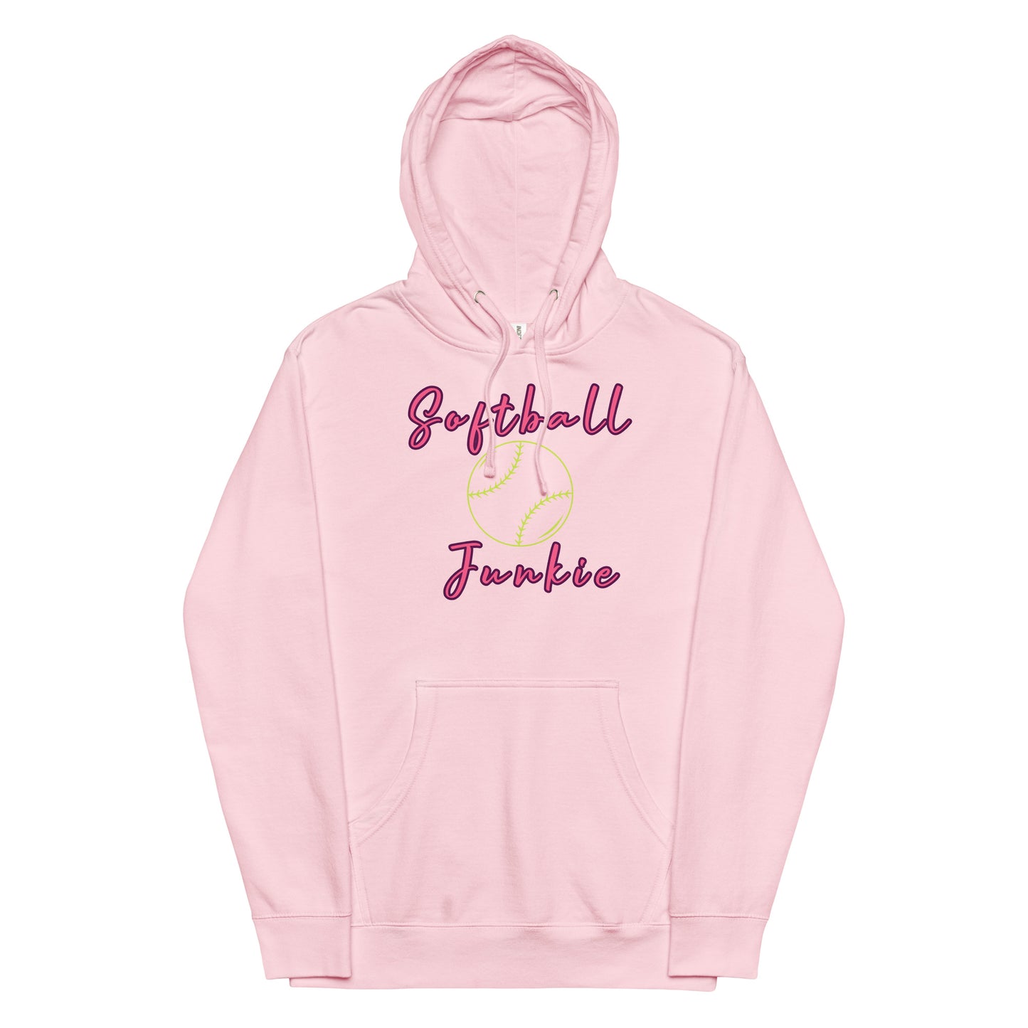 Softball Junkie Unisex midweight hoodie