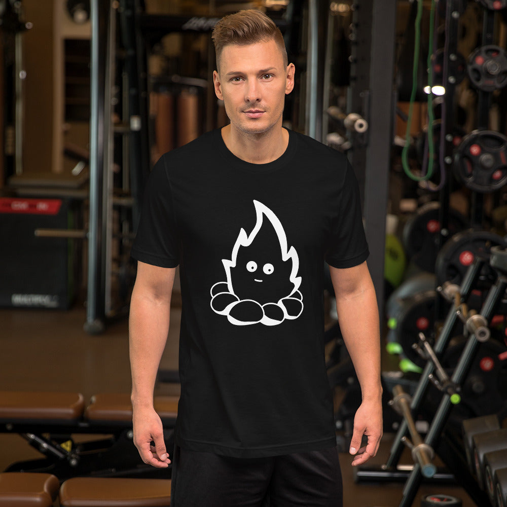 Fire Dude Unisex t-shirt