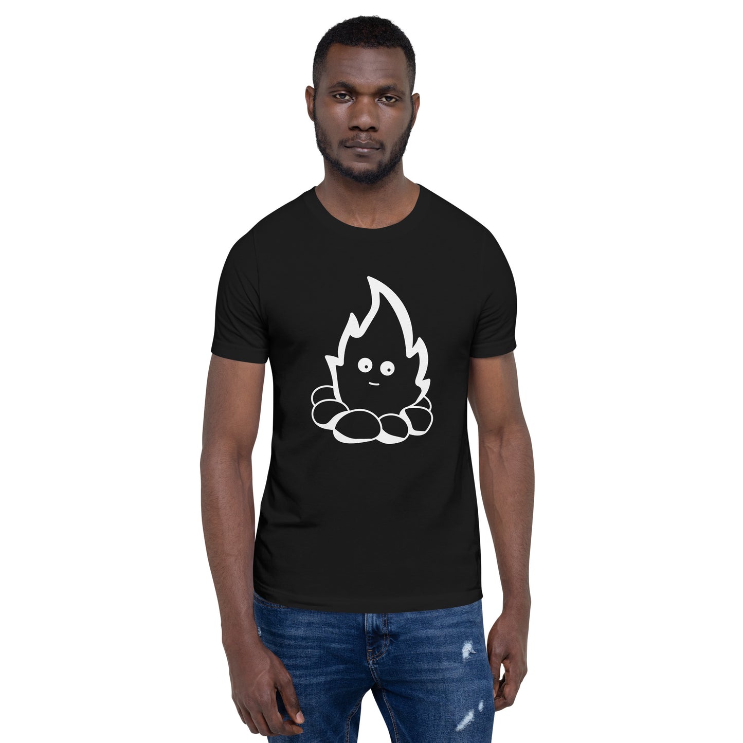 Fire Dude Unisex t-shirt