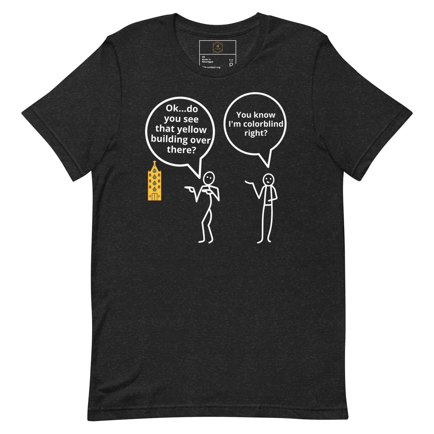 Stick Joke Unisex t-shirt