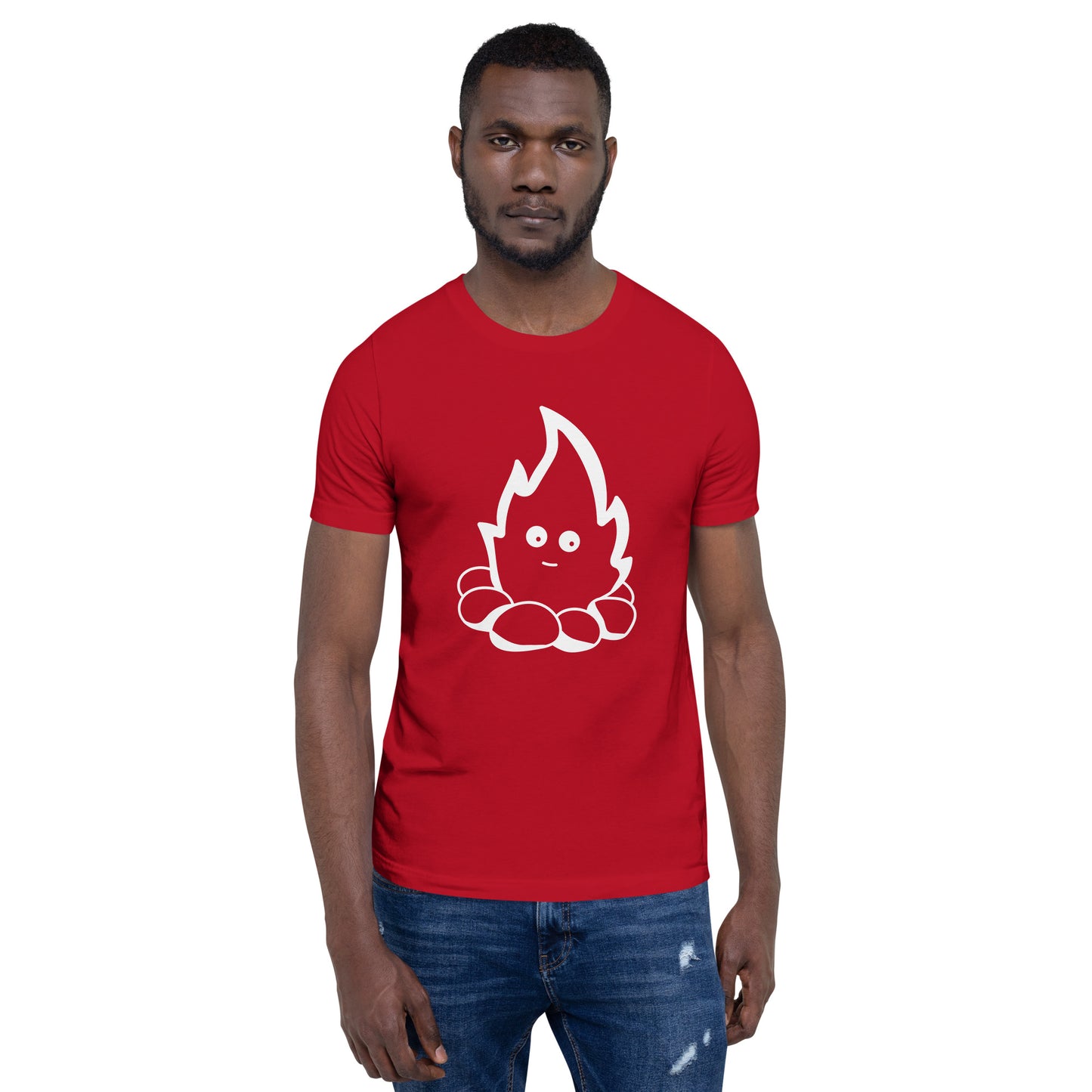 Fire Dude Unisex t-shirt