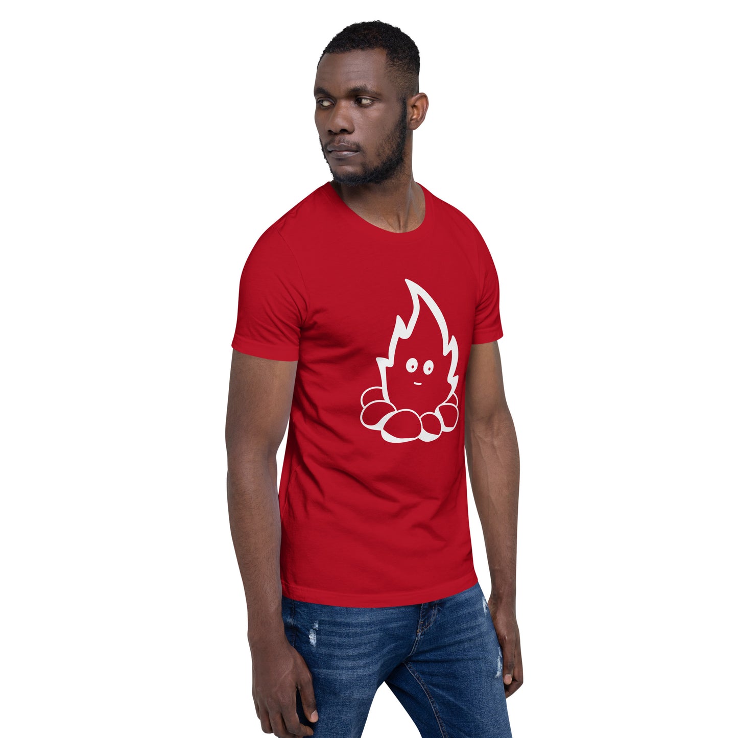 Fire Dude Unisex t-shirt