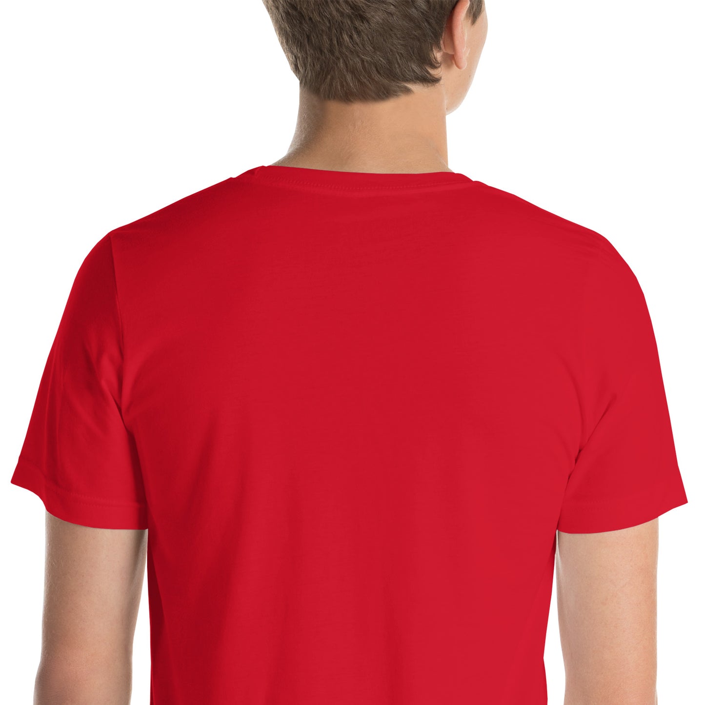 Fire Dude Unisex t-shirt Red/White