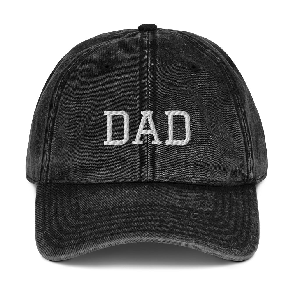 Vintage Cotton Twill Dad Cap By Caps Junction