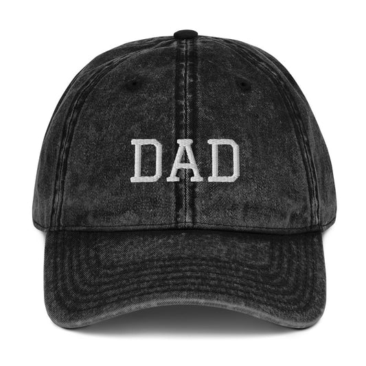 Vintage Cotton Twill Dad Cap By Caps Junction