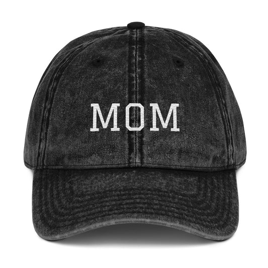 Vintage Cotton Twill Mom Cap By Caps Junction