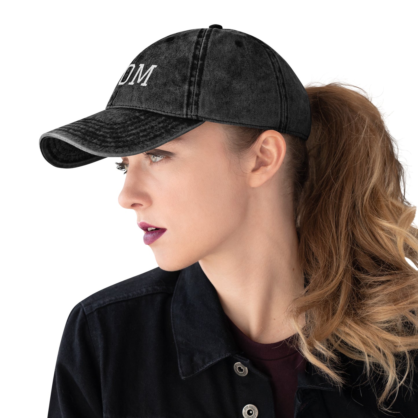 Vintage Cotton Twill Mom Cap By Caps Junction
