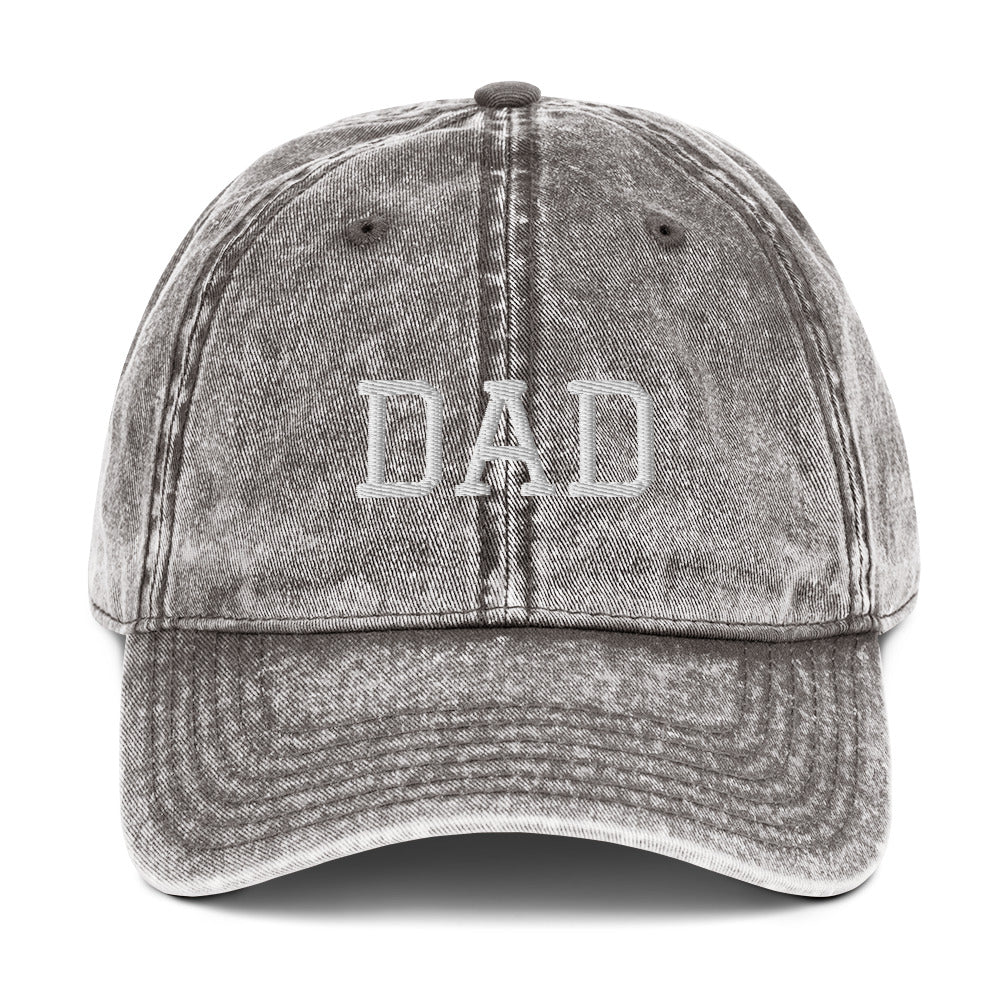Vintage Cotton Twill Dad Cap By Caps Junction