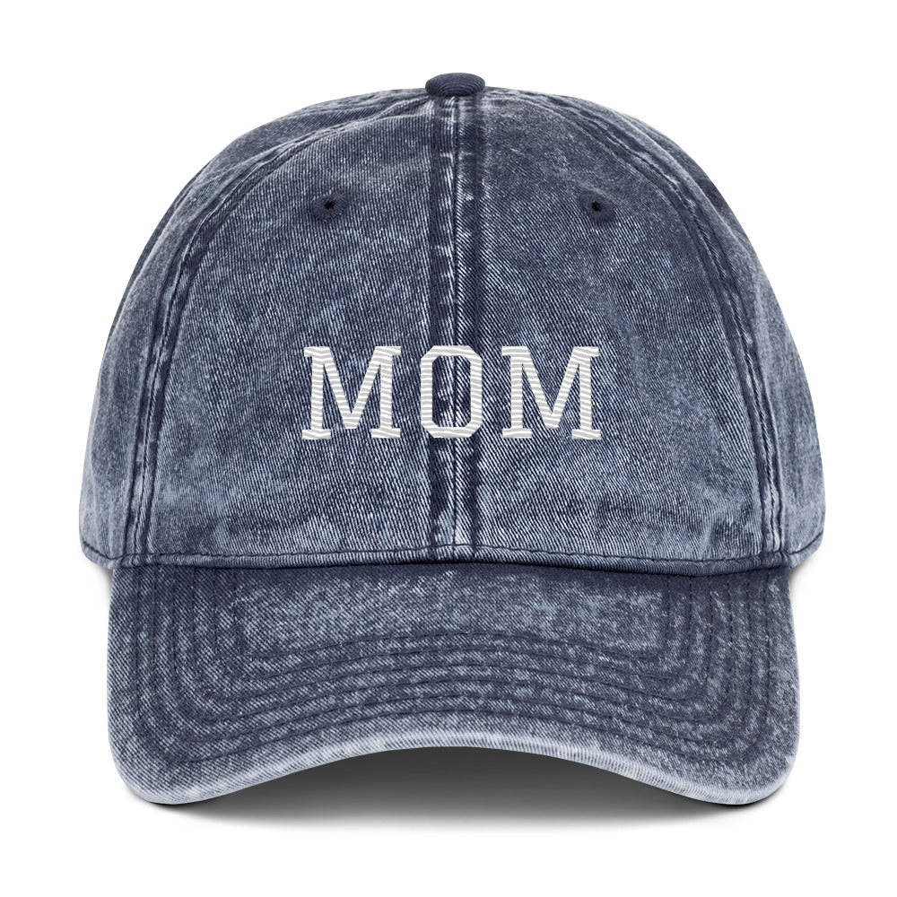 Vintage Cotton Twill Mom Cap By Caps Junction